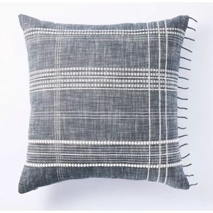 Studio McGee x Threshold Blue Woven Pillow Target